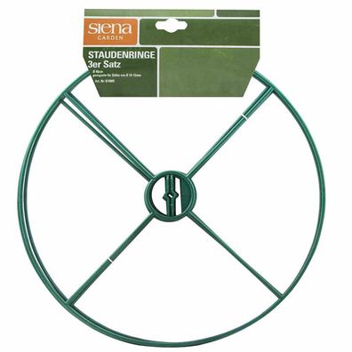 Staudenhalter 3er Pack Ø 40 cm