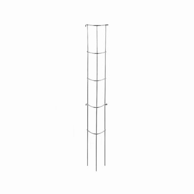 Gemüse-Rankturm silber pulverbeschichtet 148 cm