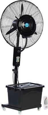 NEU Außen Standventilator Sprühnebel für Kühlung Wind Sommer Hitze Outdoor Haus