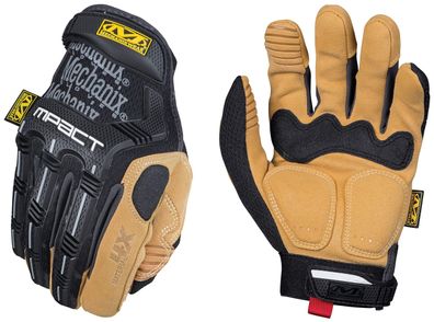 Mechanix Wear Material4X M-Pact Handschuhe Stoßschutz Schwarz Braun L