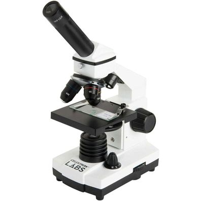 Celestron CL-CM800 Mikroskop 40x-800x Vergrößerung LED-Beleuchtung Weiß