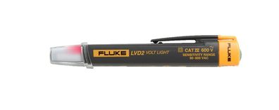 Fluke LVD2 Beréhrungsloser Spannungspréfer AC 90-600 V mit LED Schwarz Gelb