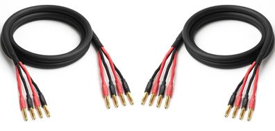 Sommercable -Elephant SPM425- Spitzenklasse Lautsprecherkabel - Bi-Amping - Paar