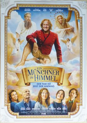 Ein Münchner im Himmel - Original Kinoplakat A1 - Hauptmotiv - Filmposter