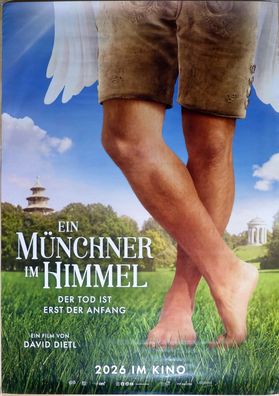 Ein Münchner im Himmel - Original Kinoplakat A0 - Teasermotiv - Filmposter