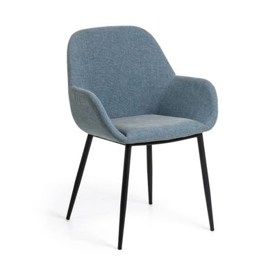 2er Set Stühle Konna hellblau 59 x 83 x 55 cm
