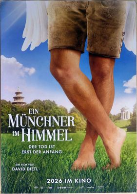 Ein Münchner im Himmel - Original Kinoplakat A1 - Teasermotiv - Filmposter