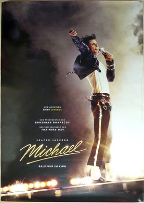 Michael - Original Kinoplakat A0 - Hauptmotiv - Jaafar Jackson - Filmposter