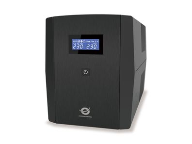 Conceptronic ZEUS USP 2200VA 1320W 4xUK Sockets HID, SB, J45