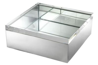 Casa Padrino Designer Box mit Deckel - Luxus Dekoration