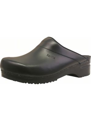 Sanita Damen Offener Clog Original-Karl Pu Open Black