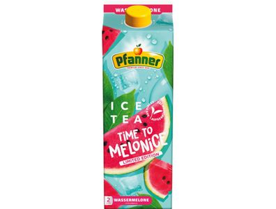 Pfanner Eistee Wassermelone - 6x2 l Faltschachtel