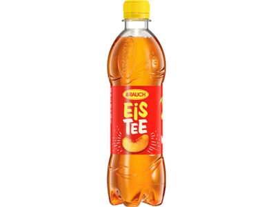 Rauch Eistee Pfirsich PET - 12 x 500 ml Flasche