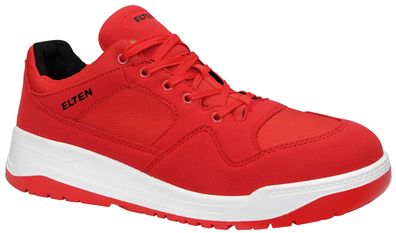 ELTEN Maverick Low ESD S3S Sicherheitsschuhe Unisex Stahlkappe 41 Rot