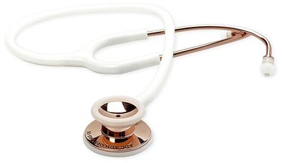 ADC Adscope 603 Stethoskop Rosegold Weiß AFD-Technologie