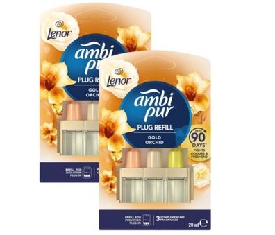Ambi Pur Elektrischer Lufterfrischer 2x20ml (Verschiedene Düfte)
