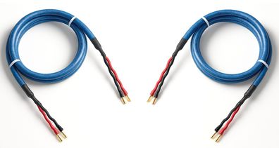 Sommercable -Quadra Blue- Referenz Lautsprecherkabel - Single-Wiring - Paar