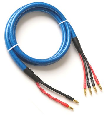 Sommercable -Quadra Blue- Referenz Lautsprecherkabel - Bi-Wiring - Mono