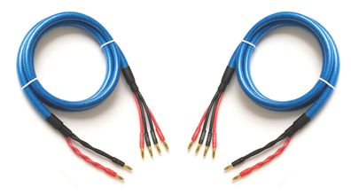 Sommercable -Quadra Blue- Referenz Lautsprecherkabel - Bi-Wiring - Paar