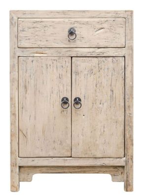 Casa Padrino Landhausstil Kommode Naturfarben 50 x 40 x H. 75 cm - Landhausstil Möbel