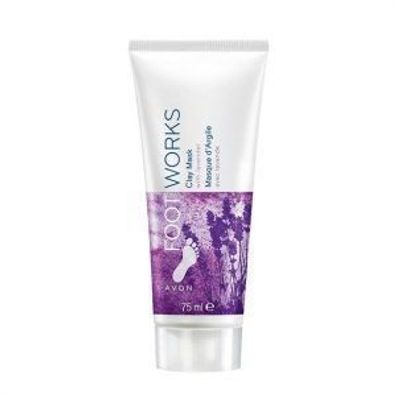 AVON foot works Tonerdemaske für die Füße mit Lavendel