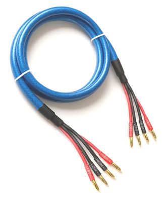 Sommercable -Quadra Blue- Referenz Lautsprecherkabel - Bi-Amping - Mono