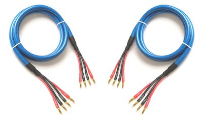 Sommercable -Quadra Blue- Referenz Lautsprecherkabel - Bi-Amping - Paar