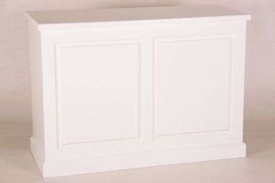 Casa Padrino Shabby Chic Landhaus Stil Theken Schrank Weiß B 140 H 99 cm Theke Ladent