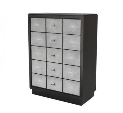 Casa Padrino Luxus Mahagoni Kommode 96,5 x 47,5 x H. 130 cm - Luxus Hotel Möbel