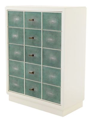 Casa Padrino Luxus Mahagoni Schrank 96,5 x 47,5 x H. 130 cm - Designer Möbel