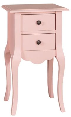 Casa Padrino Landhausstil Nachttisch Rosa 40 x 34 x H. 70 cm - Kleine Schlafzimmer Ko