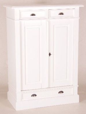 Casa Padrino Shabby Chic Landhaus Stil Kommode Weiß B 100 H 141 cm Möbel Diele Esszim