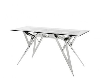 Casa Padrino Luxus Konsole 150 x 60 x H. 76 cm - Luxus Hotel Möbel