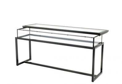 Casa Padrino Luxus Konsole Bronze 160 x 45 x H. 77 cm - Art Deco Möbel