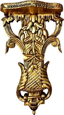 Casa Padrino Barock Wandkonsole Gold - Konsole Antik Stil Wandstuck Stuck Ornament