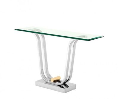 Casa Padrino Luxus Konsole 120 x 35 x H. 74 cm - Luxus Qualität