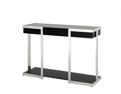 Casa Padrino Luxus Konsole 122 x 40 x H. 87 cm - Konsolen Tisch Möbel