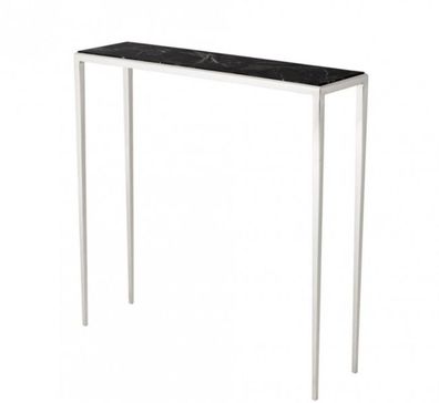 Casa Padrino Luxus Art Deco Konsole 90 x 24,5 x H. 90 cm - Luxus Hotel Möbel