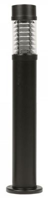 Casa Padrino Luxus Außenleuchte Gartenleuchte Terrassenlampe Schwarz Ø 12,5 x H. 88 c