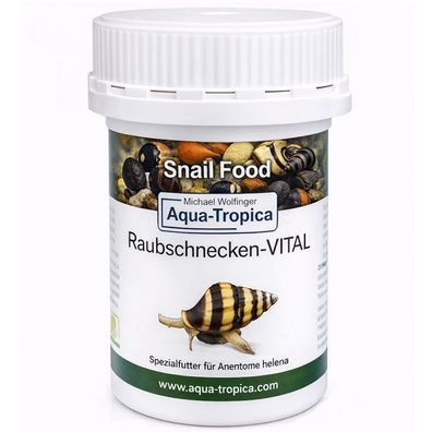 Aqua-Tropica Raubschnecken-VITAL 35g - Spezialfutter für Anentome Helena