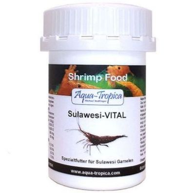 Aqua-Tropica Sulawesi-VITAL 35g - Spezialfutter für Sulawesi Garnelen