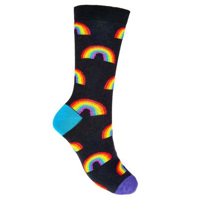 Wowerat Strümpfe Regenbogen - Größe: 42-47