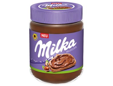 Milka Haselnusscreme - 12x350 g Glas