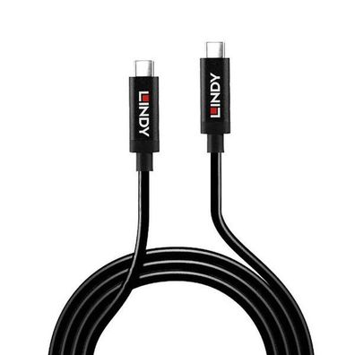 Lindy LINDY USB 3.2 Typ C/C Gen 2 Activkabel,100W PD,10Gbit/s,3m
