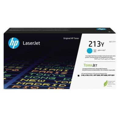 HP 213Y Cyan LaserJet Tonerpatrone