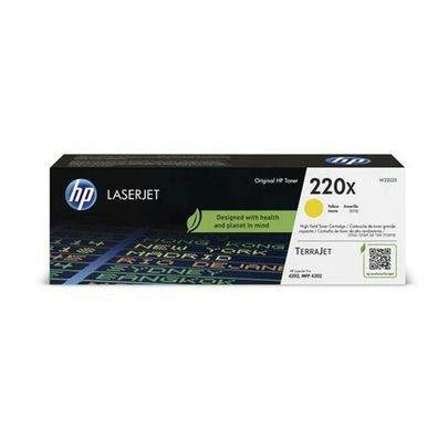 HP 220X Gelb LaserJet Tonerpatrone