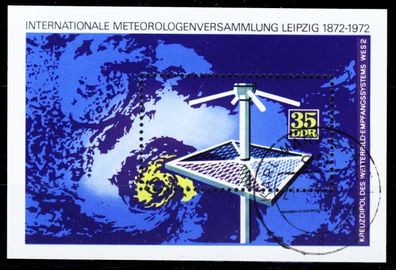 DDR BLOCK Kleinbogen Block 35 gestempelt X2BFFE2