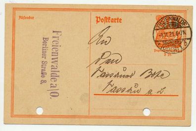 Deutsches REICH Nr P141I Gebraucht Postkarte ZU X73E9A6