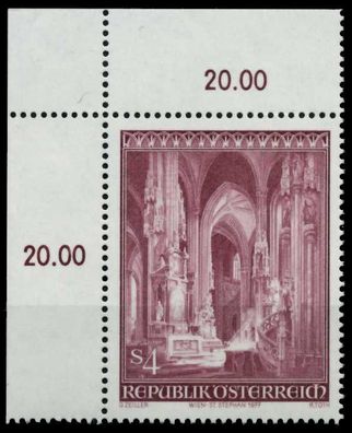 Österreich 1977 Nr 1546 postfrisch ECKE-OLI X8096B2