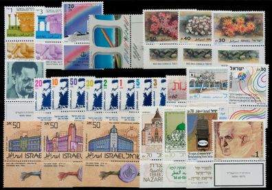 ISRAEL Jahrgang 1986 postfrisch X7B7B2E